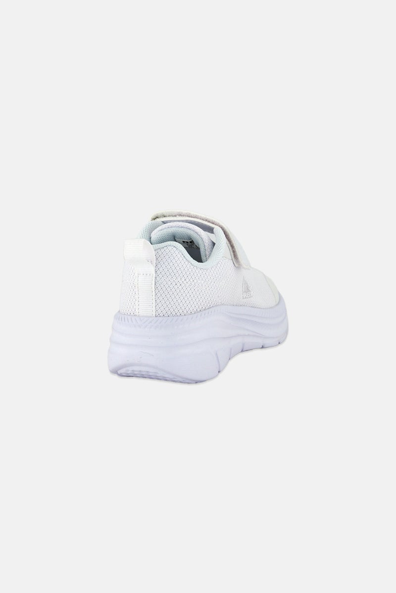 RBX Toddlers Girl Velcro Closure Shoes, White - Image 3