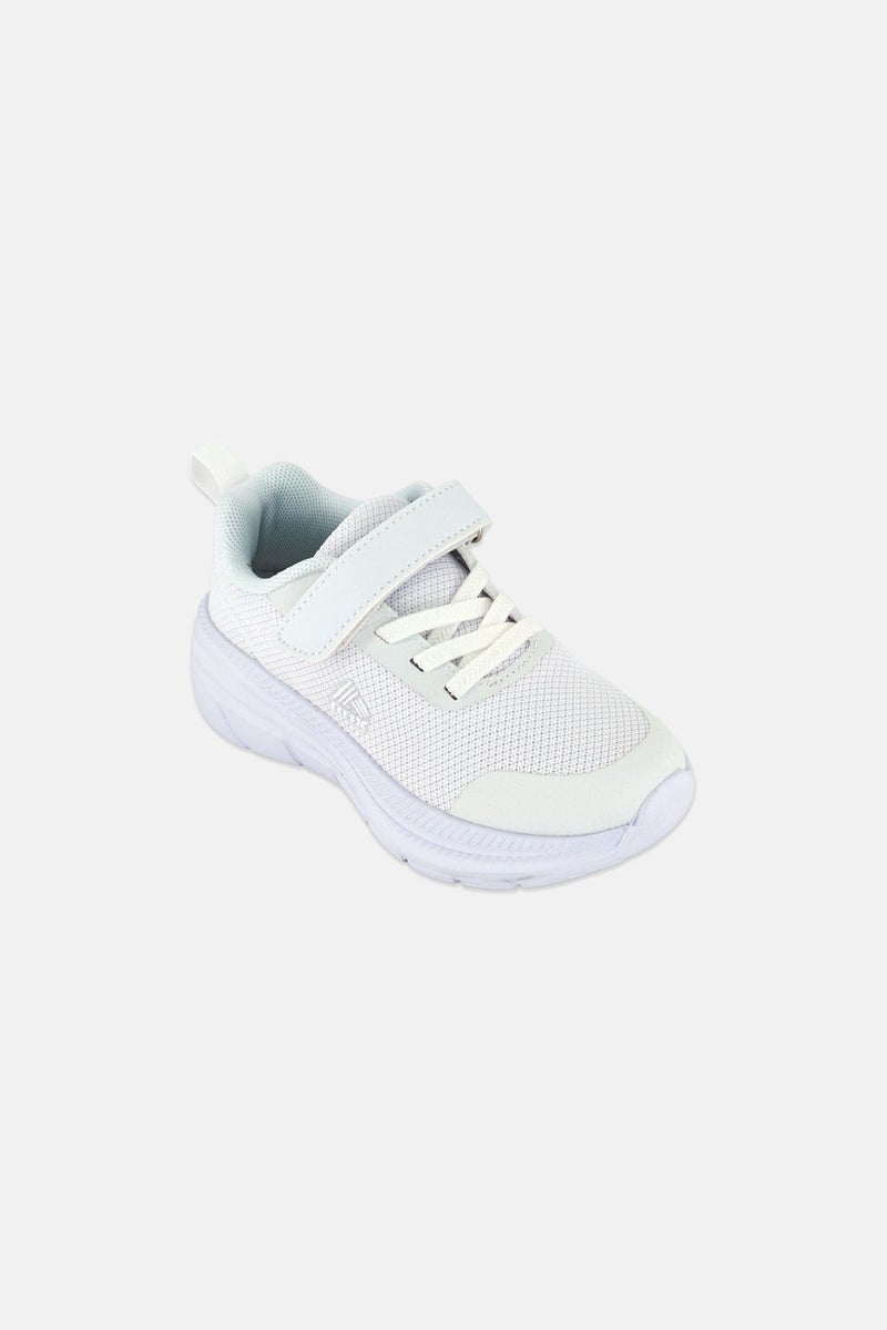 RBX Toddlers Girl Velcro Closure Shoes, White - Image 1