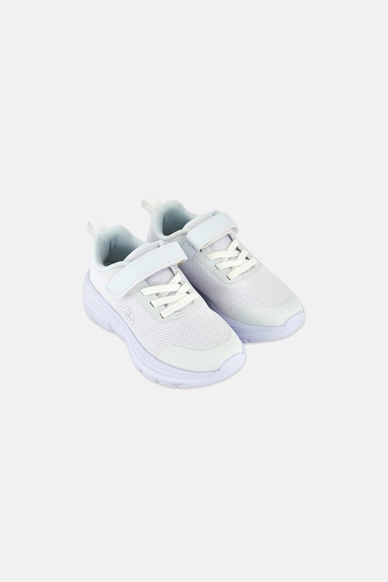 RBX Toddlers Girl Velcro Closure Shoes, White - Image 2