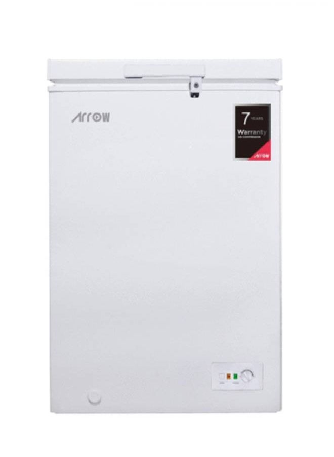 Arrow - Chest Freezer - 3.5 Feet - 100 Liters - White - RO-160F - Image 1