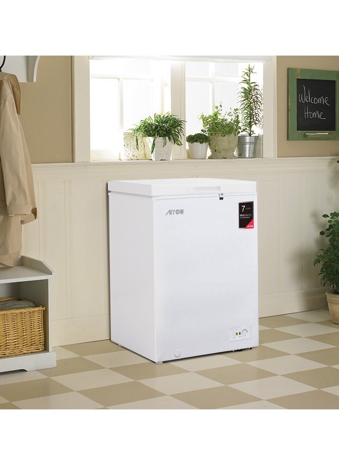 Arrow - Chest Freezer - 3.5 Feet - 100 Liters - White - RO-160F - Image 1