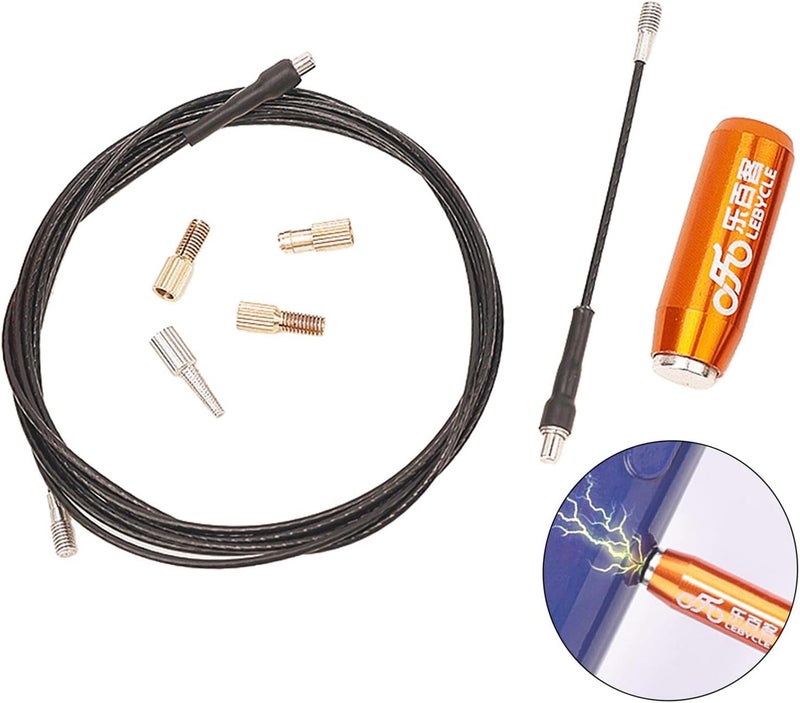 klarako Portable Bicycle Interl Cable Routing Tool Frame Shift Kit, Professiol Magnetic Bike Cables, Housing, and E-Shift Wires Route Threading Tools - Image 2