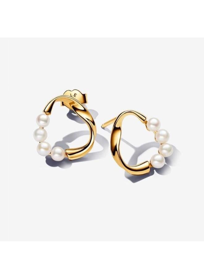 PANDORA Cultured Pearls Stud Earrings  - Image 1