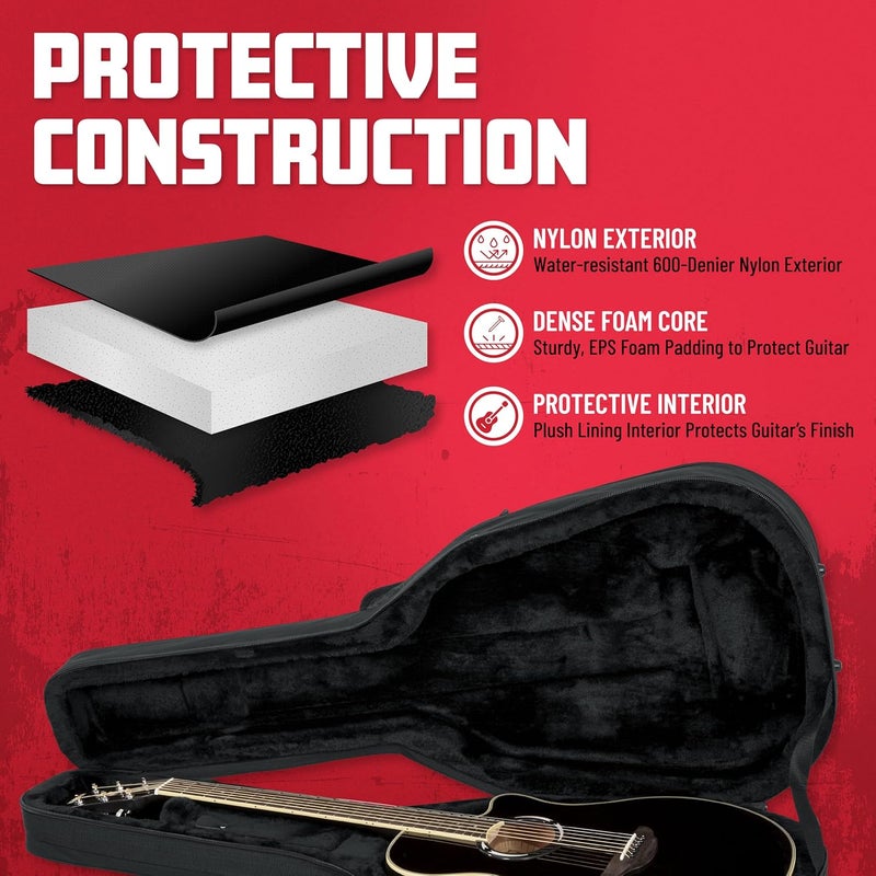 Gator GL-APX Lightweight Case for APX-Type Guitars - Black - Image 3