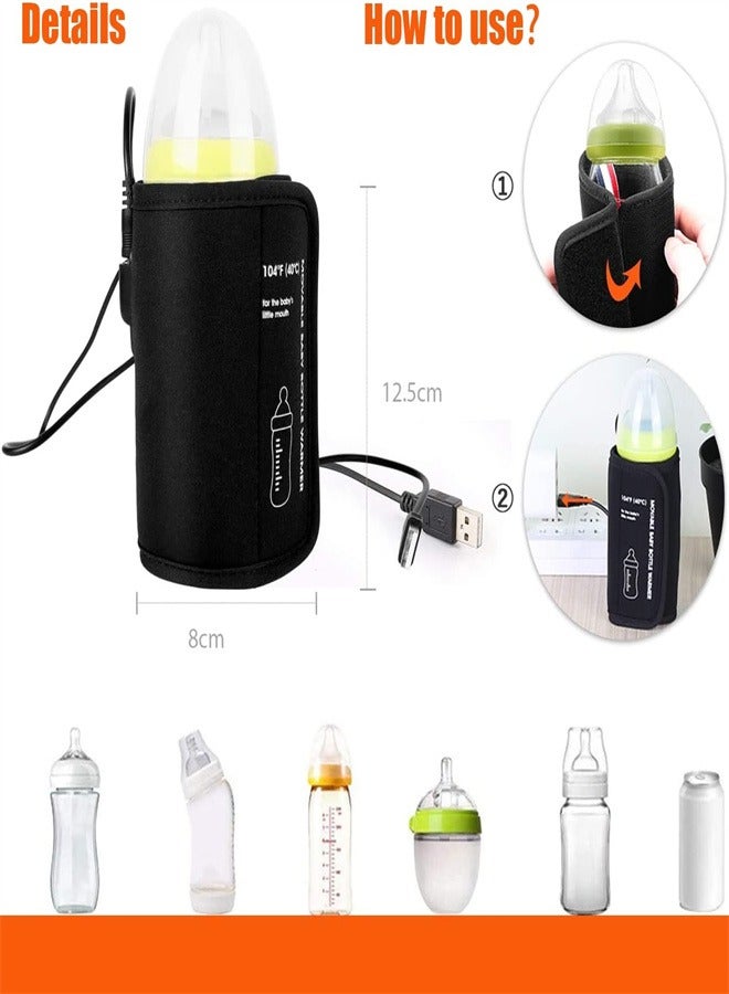 joyzzz جهاز تسخين حليب الأطفال المحمول بمنفذ USB - Image 2