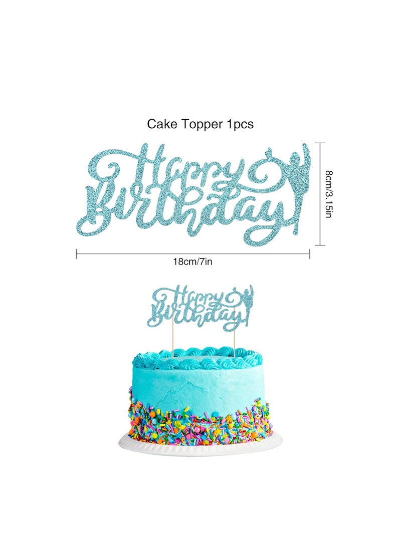 Generic - Gymnastics Birthday Party Decorations Set for Girls, Gymnastic Party Supplies with Birthday Banner Gymnastics Party Latex Balloons for Birthday Party Decorations - Image 1