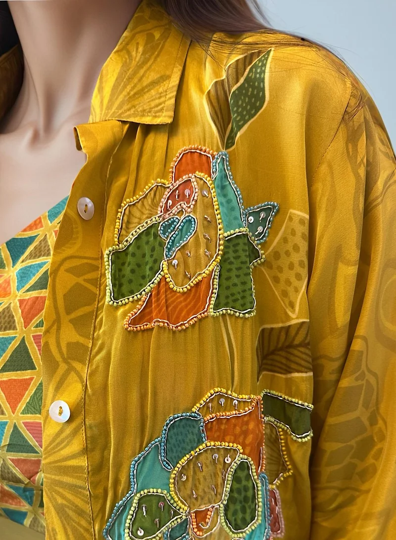 ECSTACY Cape Dress Set