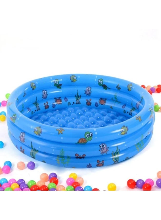 Inflatable Round Swimming Pool 150 x 150 x 30 cm - JR-150 - Image 1