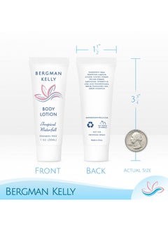 BERGMAN KELLY Travel Size Lotion (1 fl oz, 200 PK, Tropical Waterfall), Delight Your Guests with an Invigorating and Refreshing Body Lotion, Quality Mini and Small Size Guest Hotel Toiletries in Bulk - pzsku/Z9C1F8B9ED43A202A6A95Z/45/_/1728309059/706e76f5-51a8-48b8-ada4-3d6a11d5c55e