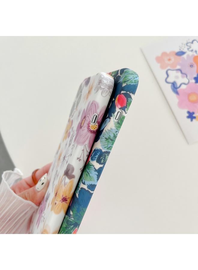 S-TOP Case For iPhone 12 Lanyard Small Floral TPU Phone Case - Image 4