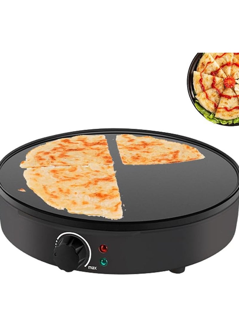 sokany 1000W Multi-Use Nonstick Crepe Maker Pancake Machine, Electric Griddle Non-Stick Baking Pan Pizza Maker Baking Frying Pan Kitchen Tool Drop  - Image 2