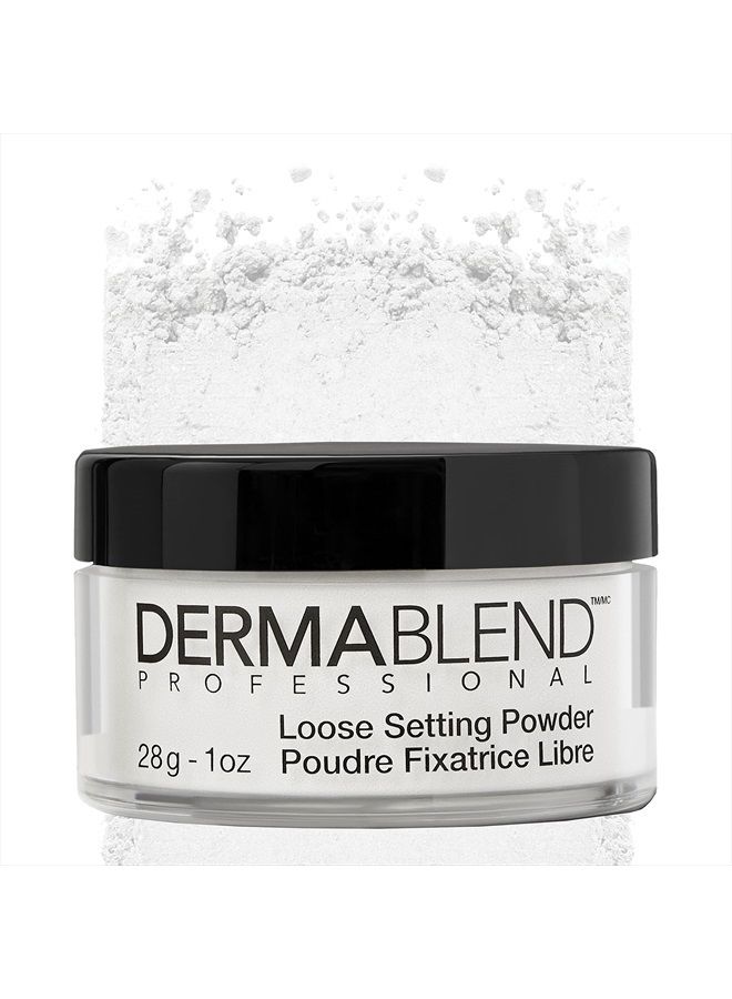 Dermablend بودرة تثبيت فضفاضة، بودرة وجه مكياج وبودرة إنهاء، لمسة مطفية وتحكم في اللمعان - Image 1