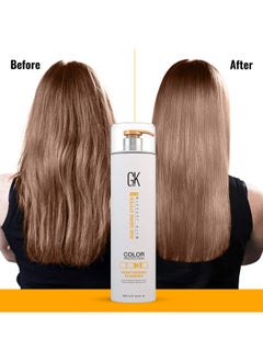 GK Hair Moisturizing Shampoo 1000Ml For Hydrating Color Protection Dry Damage Curly Frizzy Thinning Color Treated Hair Repair Organic Paraben Sulfate Free  - Image 3