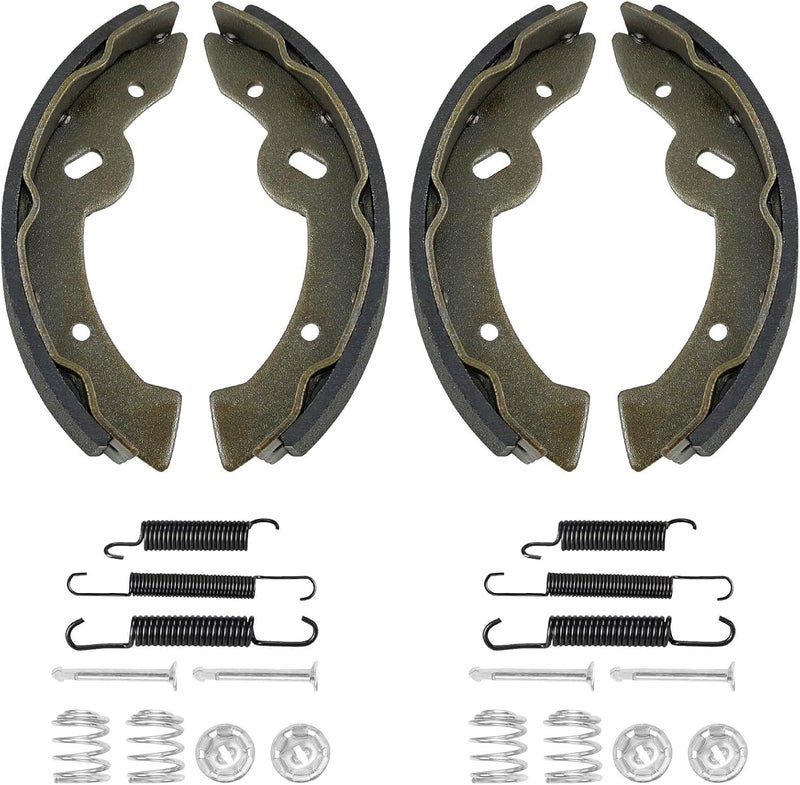 MOSNAI EZGO Brake Shoes & Spring Kit Assembly for E-Z-Go Medalist/TXT 1997 Up & Yamaha G2-G22 - Image 1