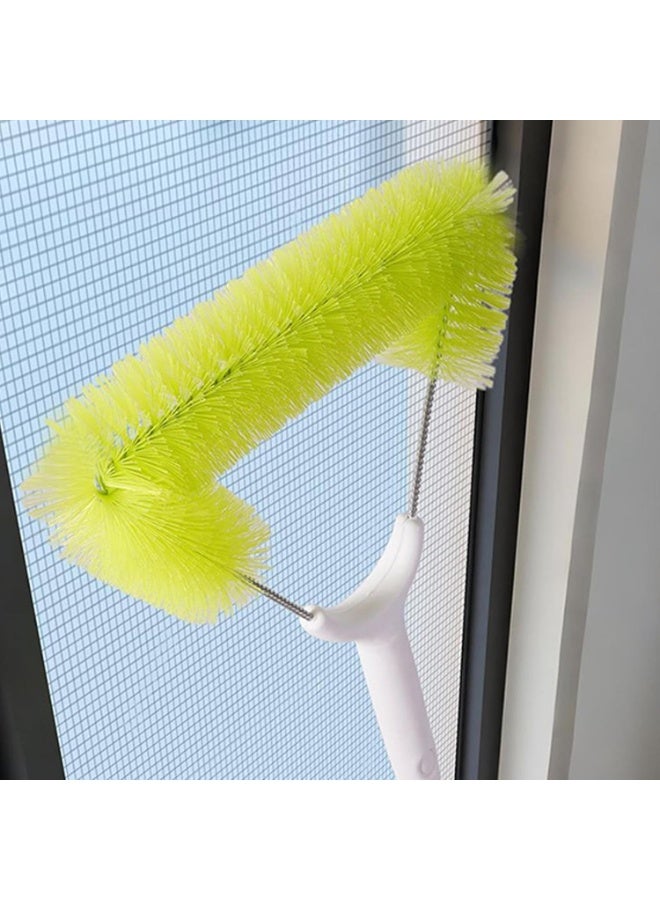 Extendable Window Screen Cleaning Brush No Removal Window Screen Cleaner Long Handle Dust Cleaning Tool 120x20cm for Home Window Screen Cleaning and High Rise Cleaning - Image 4