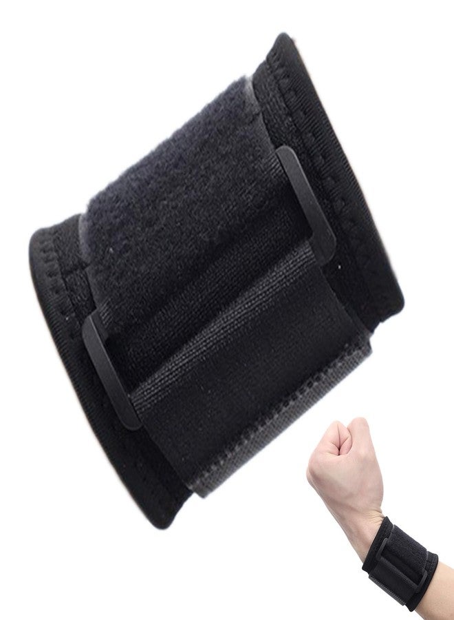 Homeaura® Tennis Elbow Support Band for Men and Women | Adjustable Wrist Brace with Compression Pad for Tendonitis Pain Relief | Elbow Wrist Support for Golf Sports Gym Workout (Black) - Image 1