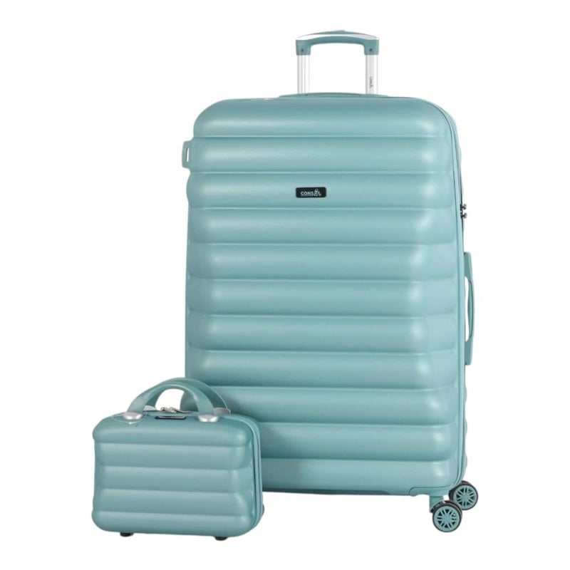 Aviator Stylish and durable 4-piece luggage set made of shatter-resistant polypropylene - Image 2