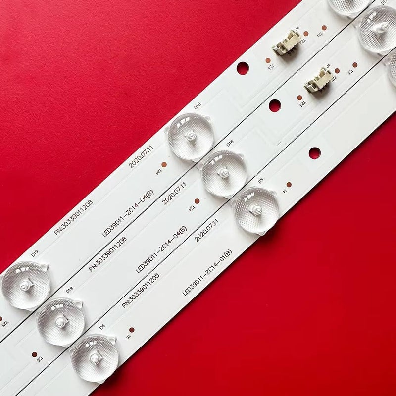 LED Backlight Strip 2TV 16pcs for LED39D11 ZC14 Series V390HJ1 P02 - Image 3