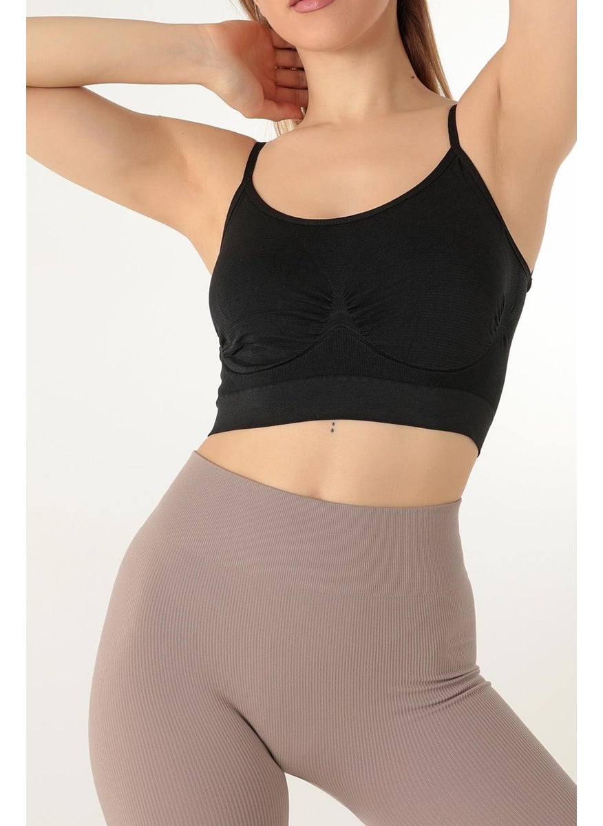 Miorre Thin Strap Unsupported Seamless Sports Bra  - Image 1