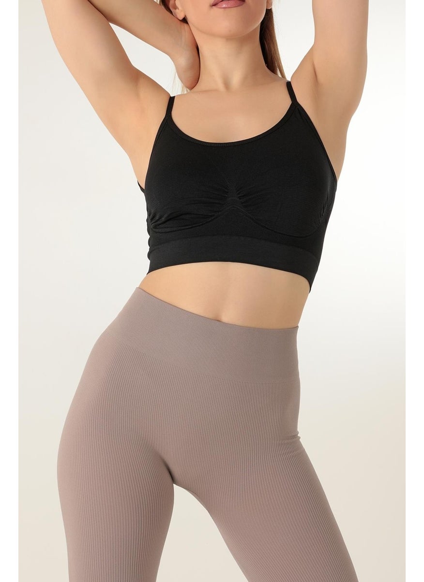 Miorre Thin Strap Unsupported Seamless Sports Bra  - Image 4