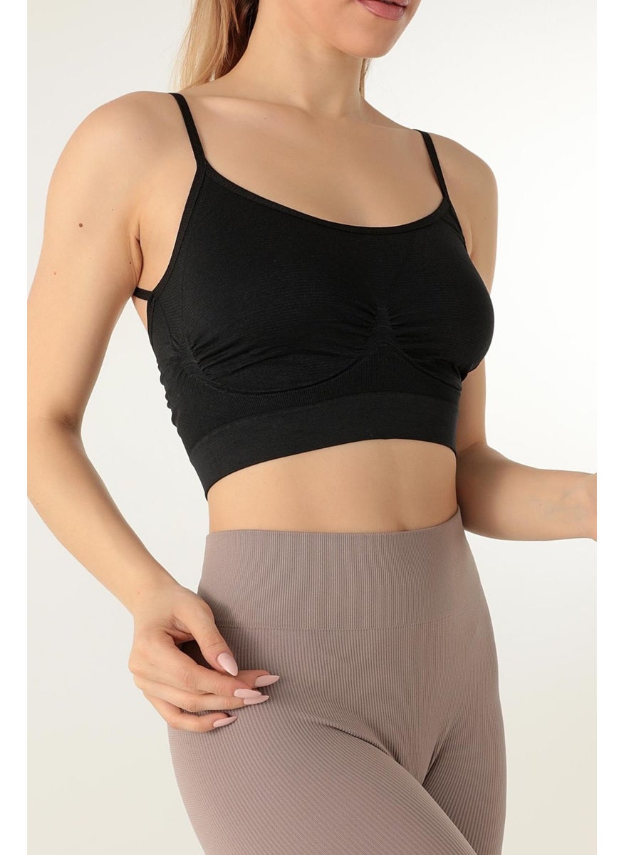 Miorre Thin Strap Unsupported Seamless Sports Bra  - Image 5