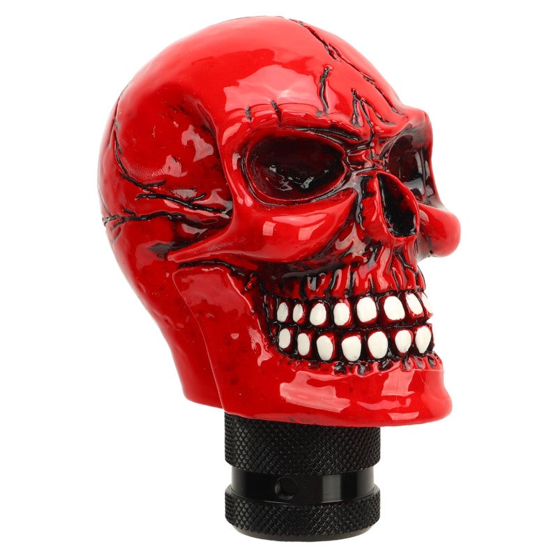 Skull Gear Shift Knob Universal Resin Car Shifter Handle - Lightweight Skeleton Design Manual Lever Stick for All Manual Transmission Vehicles - Image 4