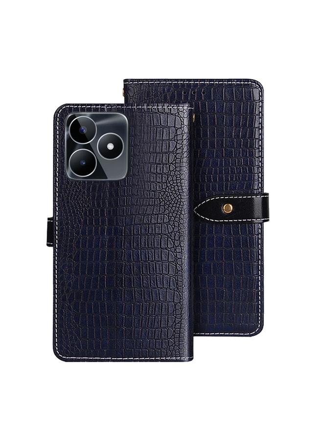 Case For Realme C53 4G / Narzo N53 Crocodile Texture Leather Phone Case