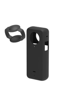 Generic Silicone Case for Insta360 X3 Panoramic Action Camera Dustproof Silicone Protective Case Anti-Drop Case  - Image 1