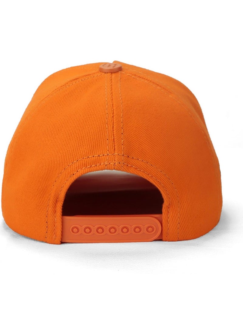 Black Börk Blackbörk V1 Baseball Kids Chameleon - 1 Neon Orange Kids Hat (Cap) with Code Logo  - Image 5