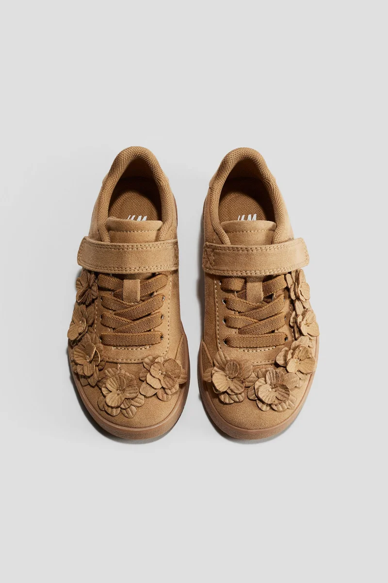 H&M Flower-detail trainers