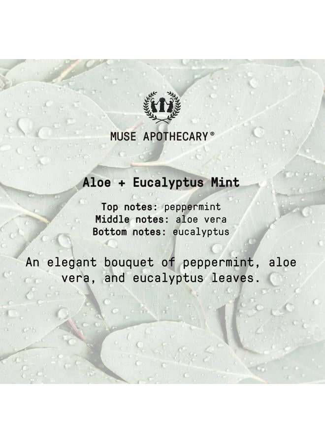 Muse Apothecary Study Ritual - Aromatic and Invigorating Room Mist, 8 oz, Infused with Natural Essential Oils - Aloe + Eucalyptus Mint, Pack of 2 - Image 2