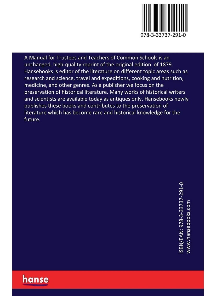 A Manual for Trustees and Teachers of Common Schools  - Image 2