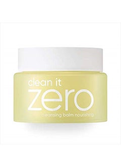 Banila Co Clean It Zero Nourishing Cleansing Balm Makeup Remover & Face Cleanser, Double cleanse, face wash for moisturized, supple skin  - Image 1