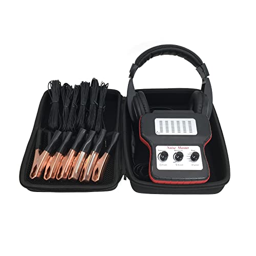 ZKTOOL Chassis Ears Electronic Stethoscope Diagnostic Kit with Headphones, Electronic Ears Automotive,6 Channel Car Engine Noise Finder Sound Detector Tester Tool Set - Image 1
