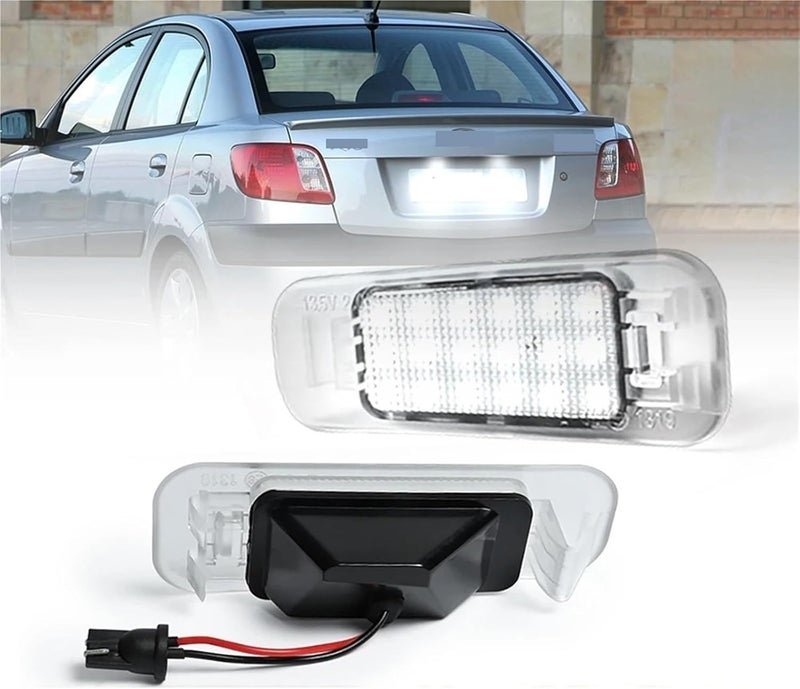 QASULER LED License Plate Light for Kia Rio - Image 1