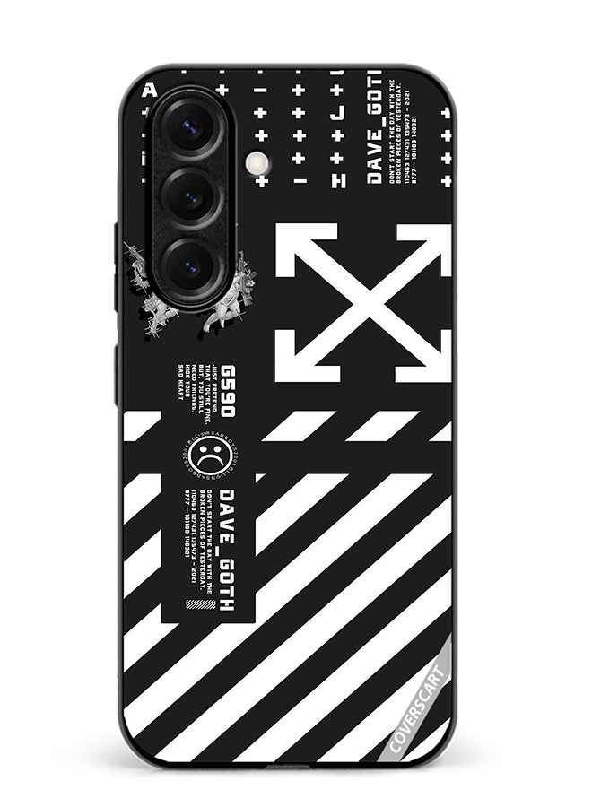 Protective Case Cover For Samsung Galaxy A56 Dave Goth Logo Design Multicolour