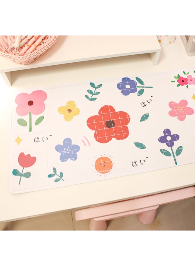 Oversized Waterproof Mouse Pad Cute Girl Style Stain-resistant Table Mat Creative Student Writing Office Desktop Mat
