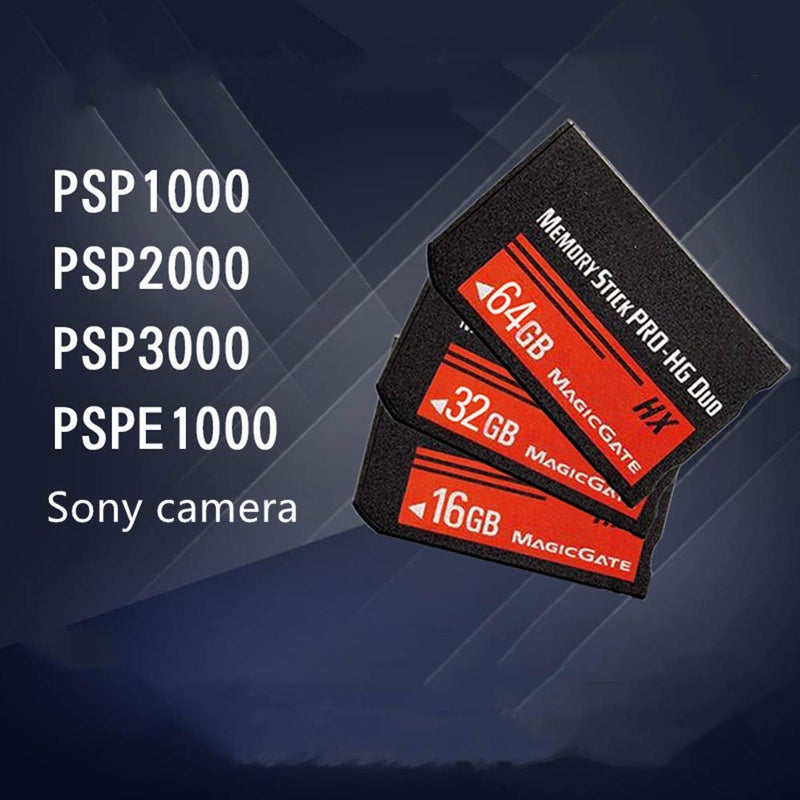 LILIWELL ذاكرة فلاش أصلية عالية السرعة سعة 64 جيجابايت برو-إتش جي ديو MS-HX64A لملحقات PSP 1000 2000 3000 - Image 2