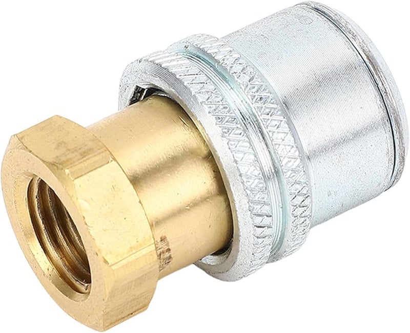 Brass Tire Inflator Chuck 1 4 Inch FNPT Quick Connect for Auto Vehicle Air Compression - Image 3