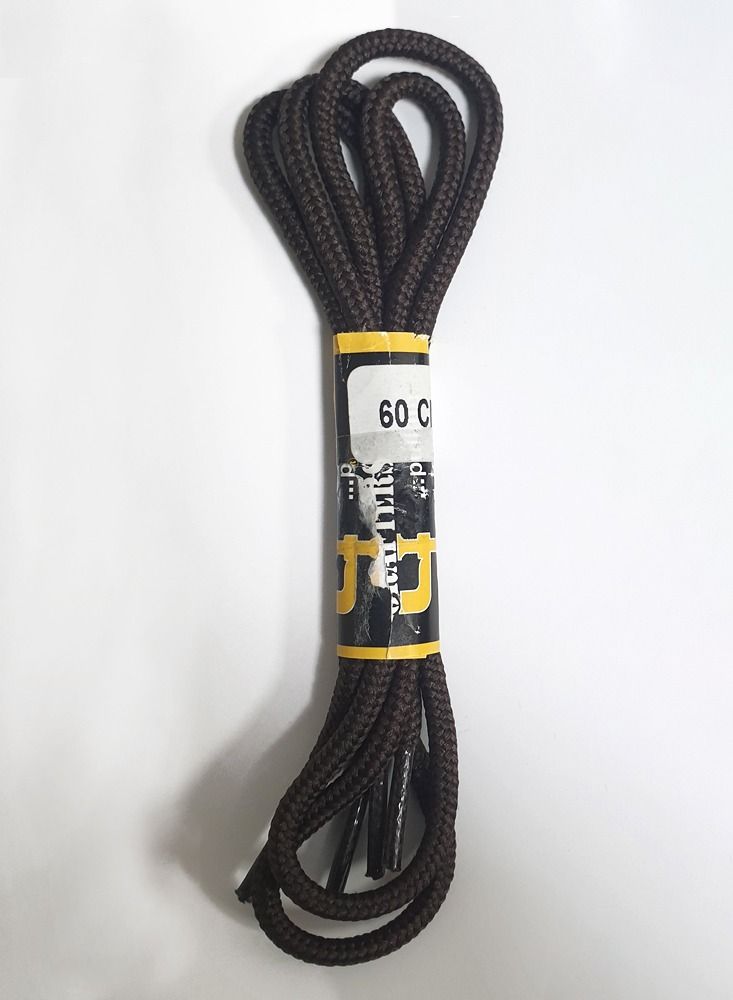 Shoe Laces 60 CM Brown Round
