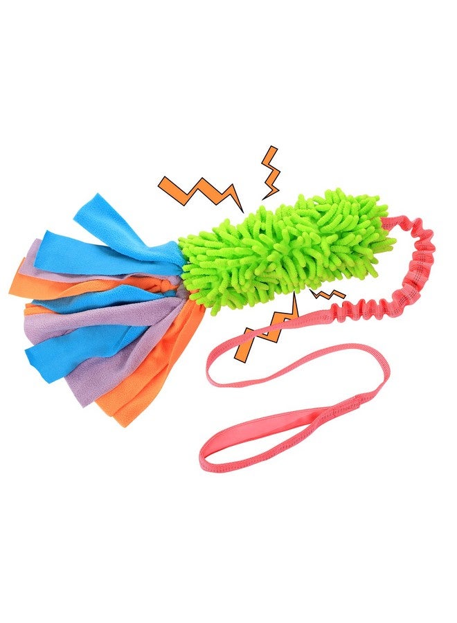 SCHITEC Tug Toy for Dogs, Bungee Tug of War Rope Toys with Squeaky Sound for Small Medium Large Dog, Puppy Training Pull Toy for Exercise & Interactive Play Games - Image 1