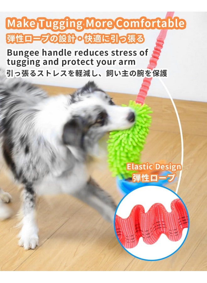 SCHITEC Tug Toy for Dogs, Bungee Tug of War Rope Toys with Squeaky Sound for Small Medium Large Dog, Puppy Training Pull Toy for Exercise & Interactive Play Games - Image 3