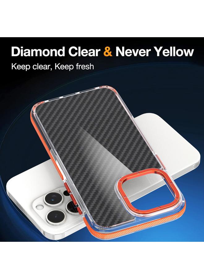 Zaboon Case For iPhone 13 Dual-Color Carbon Fiber Acrylic Hybrid TPU Phone Case - Image 3