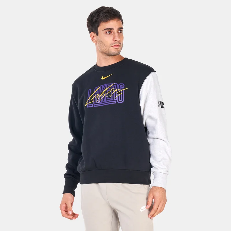 Men’s Los Angeles Lakers Courtside Fleece Sweatshirt