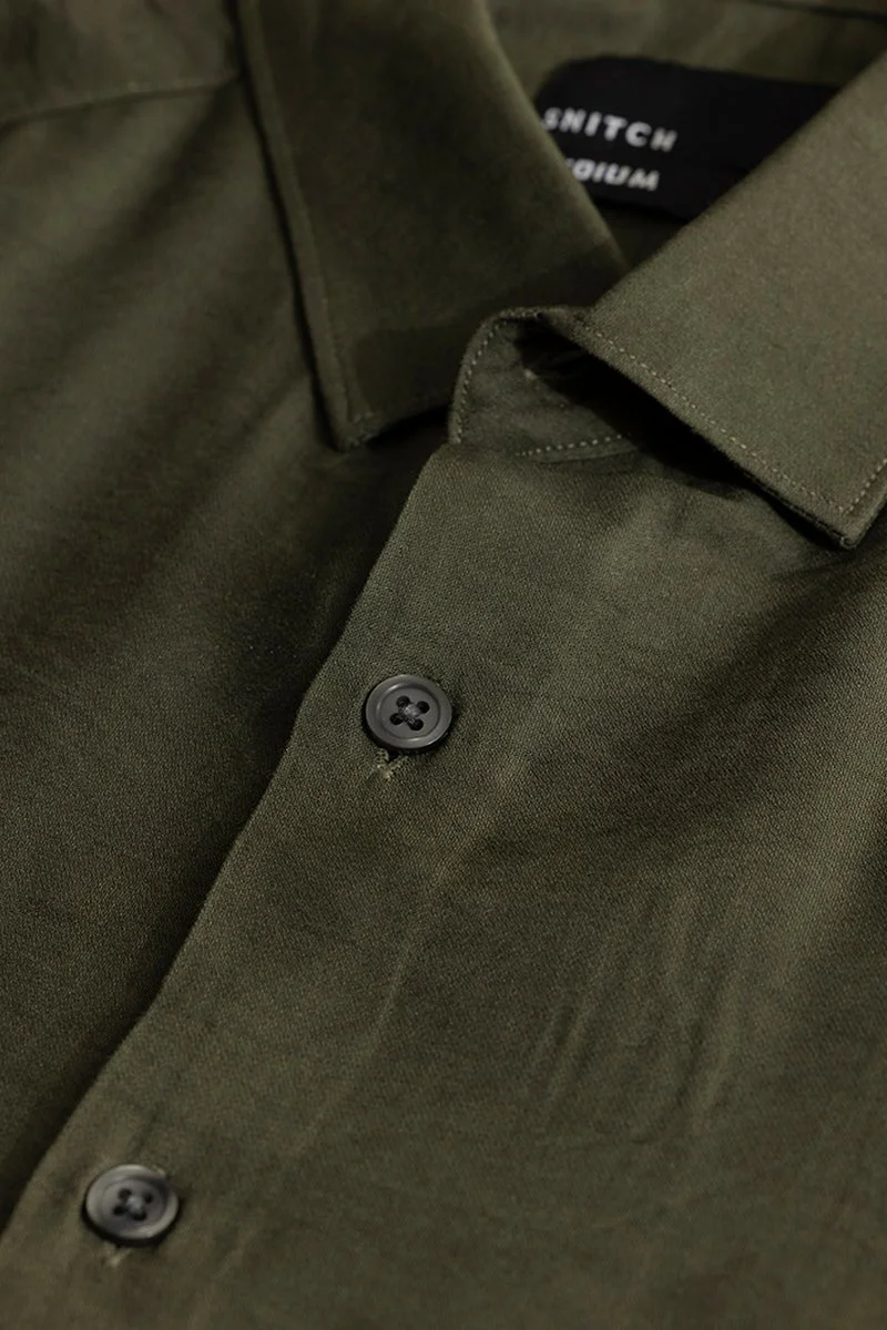 SNITCH Squash Serene Olive Shirt