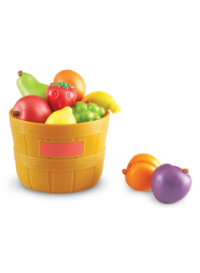 Learning Resources New Sprouts Bushel Of Fruit (10-Piece Set, Soft Plastic, Ages 18M+) - Image 3
