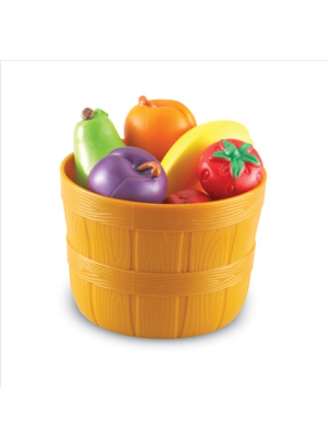 Learning Resources New Sprouts Bushel Of Fruit (10-Piece Set, Soft Plastic, Ages 18M+) - Image 2