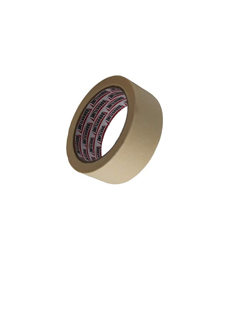 ROBUSTLINE ROBUSTLINE Masking Tape 2 Inch x 25 Yard Beige Color  - Image 3