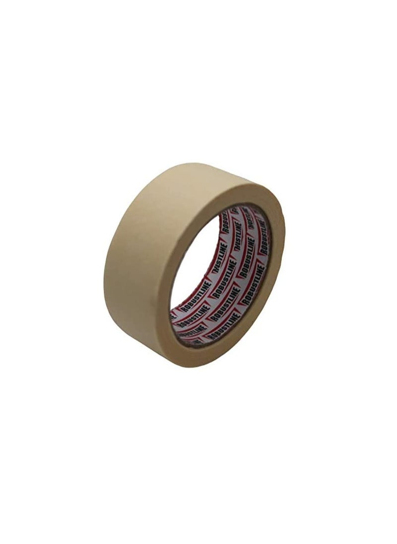 ROBUSTLINE ROBUSTLINE Masking Tape 2 Inch x 25 Yard Beige Color  - Image 2