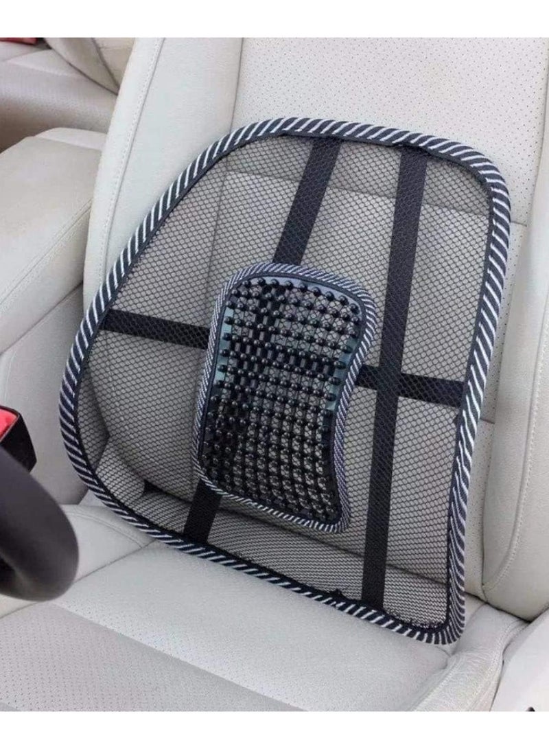 Yuwell Air Flow Lumbar Support Cushion Car Seat Supports Cushion Waist Pad Comfortable Mesh Chair Relief Lumbar Back Pain Support Car Cushion Office Seat Chair - Image 2